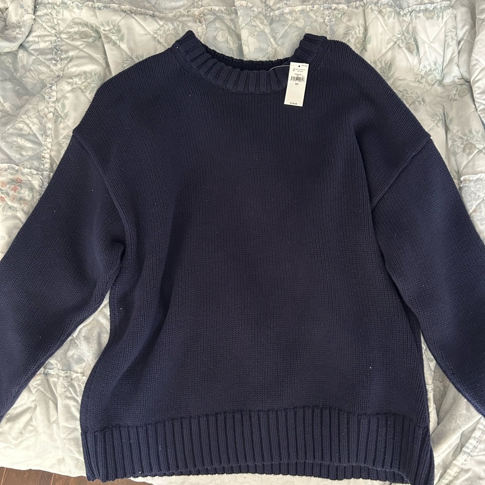 GAP 100% Cotton Oversized Boyfriend Sweater (NWT)